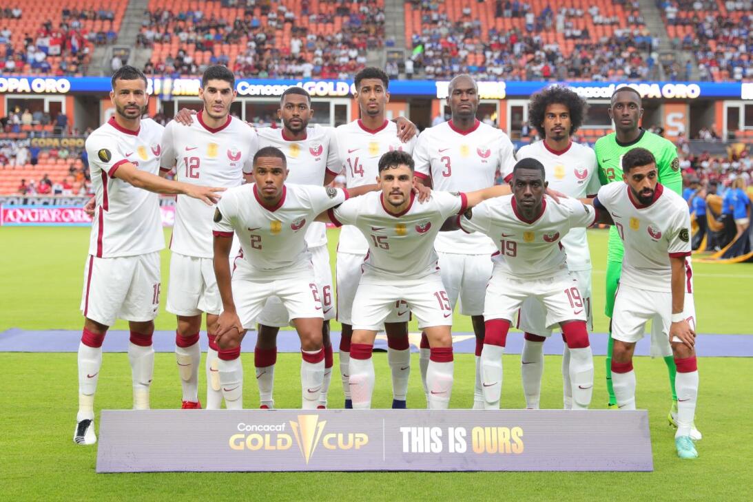 Once con el que debutó Qatar en la Copa Oro