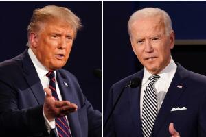 Joe Biden, Donald Trump