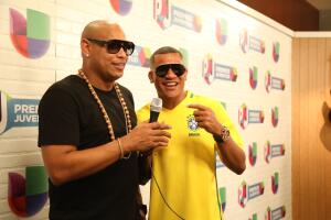 Famosos en el set digital