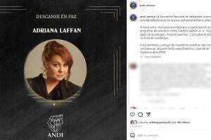 Muere la actriz Adriana Laffán