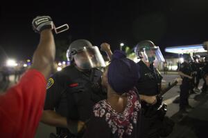 Protestas de negros en el sur de California