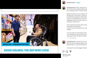 David Holmes y Daniel Radcliffe