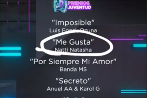 Reacciones Premios Juventud