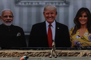 Preparations for US President Donald Trump visit in Ahmedabad