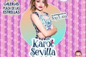 Karol Sevilla está en su momento, 21 años después cumple otro sueño de la infancia