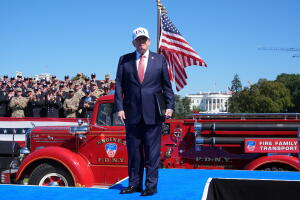Donald Trump Fundación Tunnel to Towers 25.º aniversario 11-S