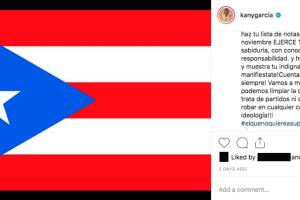 Kany García, mensaje gobernador Ricardo Rosselló