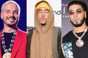 J Balvin, Bad BUnny y Anuel AA