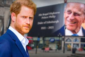 El príncipe Harry ya llegó al Reino Unido para el funeral del príncipe Philip (sin Meghan Markle) 