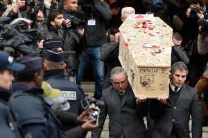 Funerals Are Held For The Victims Of The Charlie Hebdo Attack