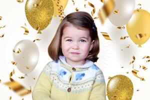 Princesa Charlotte de cumpleaños