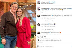 El reencuentro de Juan Soler y Adriana Nieto 