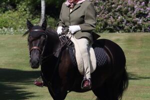 Queen Elizabeth II In Windsor Home Park