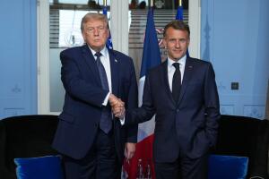 APTOPIX France G7 Summit Trump