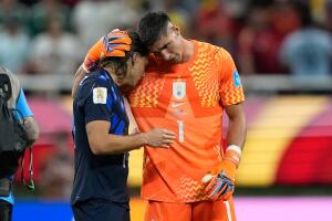 Spain Uruguay WCup Soccer