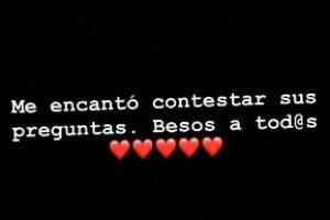 Ludwika Paleta responde a internautas de Instagram. Febrero 2019