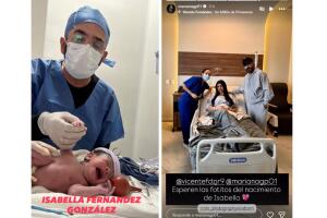 Así presentaron a la pequeña Isabella