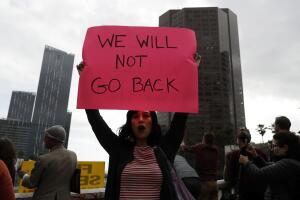 APTOPIX Abortion Protests California