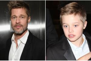 Brad Pitt y Shiloh