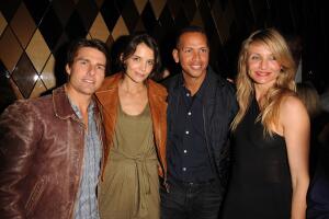 Tom Cruise, Katie Holmes, Alex Rodriguez y Cameron Díaz