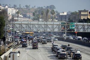 Los Angeles Freeway Protest Shutdown