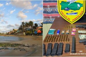 Playa Puerto Nuevo disparos