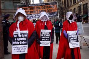 People In Cities Across America Rally On International Women's Day
