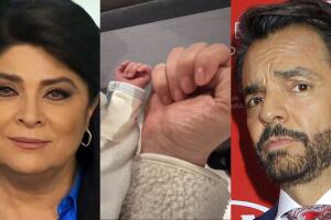 Victoria Ruffo y Eugenio Derbez: la actriz presume por primera vez el rostro de nieta Tessa 