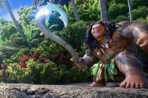Maui, personaje de Dwayne Johnson en 'Moana'