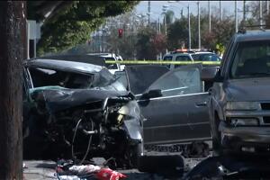 Accidente en Los Ángeles