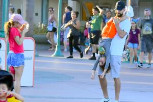 Shakira, Piqué, Sasha, MIlan, Disney 2018