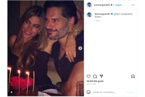 La felicitación de Joe Manganiello a Sofía Vergara en su cumpleaños