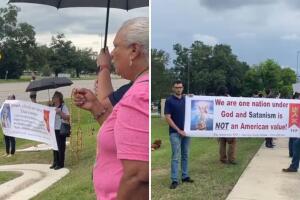 protestas san marcos satanismo 
