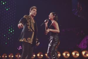 David Bisbal y Ángela Aguilar