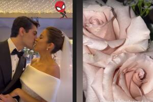 Algunas de las flores que fueron parte de la decoración.