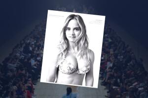 Modelo con síndrome de Down. 