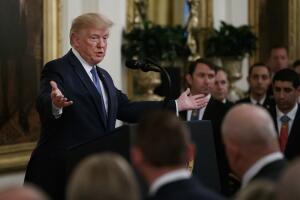 Trump puede ser el cuarto presidente en enfrentar un 'impeachment'.