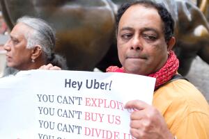 Huelga Uber