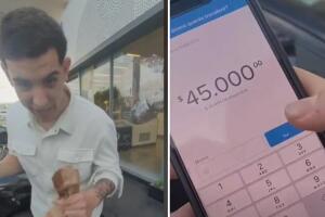 Joven transfiere sus ahorros a su ex y se hace viral