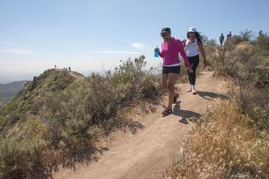 Mejores lugares para senderismo en Los Angeles - Bee Rock en Griffith Park