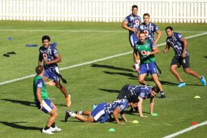 New Zealand Warriors Training Session
