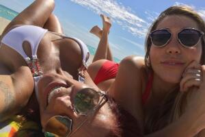 Frida Sofía y Alejandra Guzmán