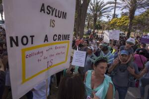 Protestors Hold March In L.A. Against Separation Of Children Of Immigrants