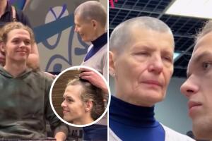 Joven se rapa para regalarle una peluca a su madre con cáncer: video provoca lágrimas