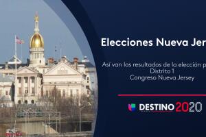 Así van los resultados de la elección para el distrito del Congreso en Nueva Jersey 
