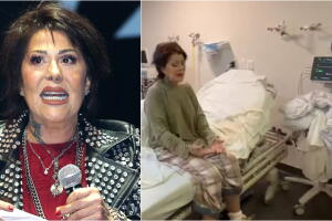 Alejandra Guzmán sufre accidente en pleno concierto y es hospitalizada: se le "zafo" la cadera
