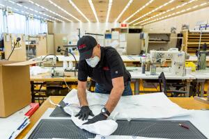 GM Makes Protective Gowns In Response To COVID-19 Pandemic