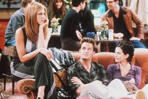 Jennifer Aniston, Matthew Perry  y Courteney Cox en Friends