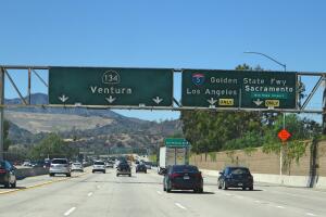 Autopista en Los Ángeles