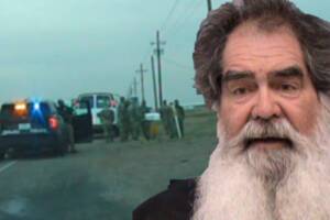 Larry Harris está acusado de seguir a elementos de la Guardia Nacional